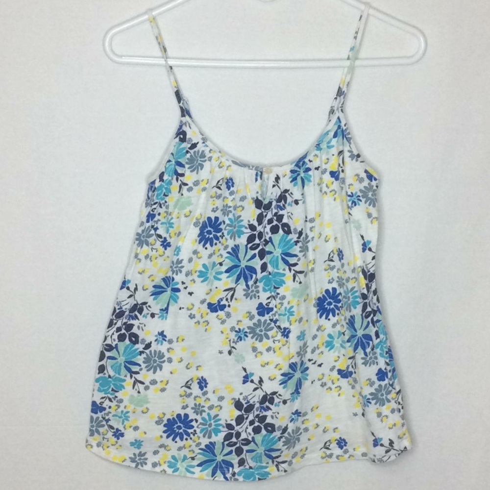 Old Navy Floral Spaghetti Strap Tank